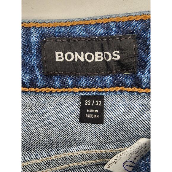 Bonobos Men's Daytime Wash Denim Blue Jeans Size 32x32 - Picture 5 of 10